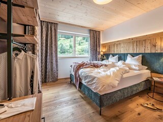 Schlafzimmer Appartement Rastkogel