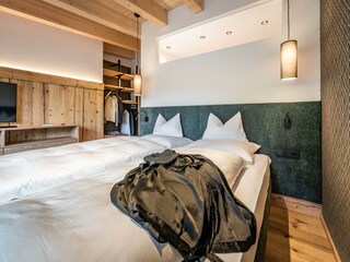 Schlafzimmer Appartement Olperer