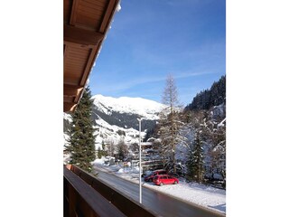 Aussicht Richtung Skigebiet Rastkogel