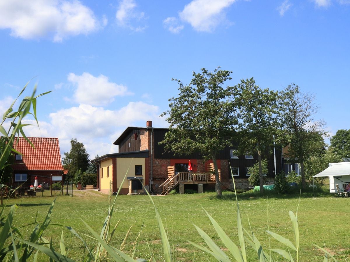 Blick vom See auf die Wohnung