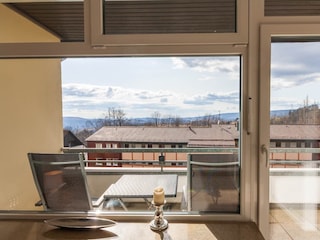 Blick vom Wohnbereich