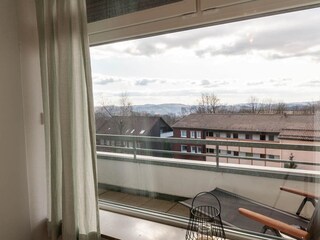Blick vom Schlafzimmer