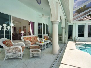genießen sie den schönen Terrassenbereich
