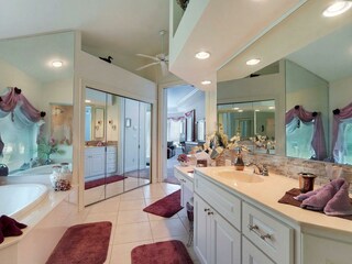 Master Badezimmer der Villa in Cape Coral, FL