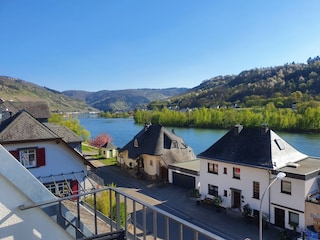 Villa 6 -Ausblick vom Balkon der Villa 6