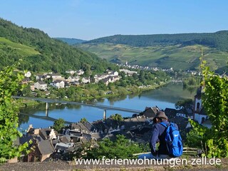 Panoramablick auf Zell