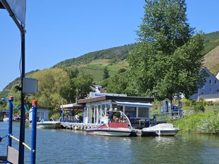 Am Pöntchen, direkt auf der Mosel seinen Wein genießen