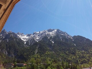 Ausblick vom Balkon