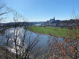 Blick von der Bennokanzel auf die Albrechtsburg