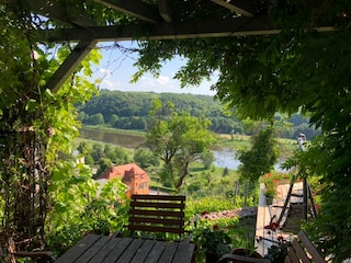 Sitzecke im Garten