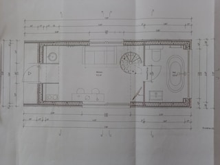Grundriss tinyhouse Lautertalblick Oberweiler