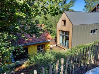 Badansicht tiny house Lautertalblick