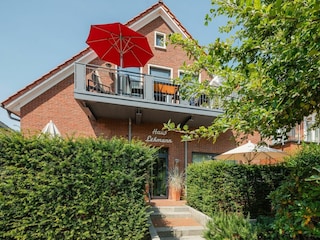 Norderney / Haus Lehmann - Außenansicht Gartenstraße