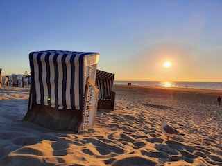 Abendstimmung am Nordstrand