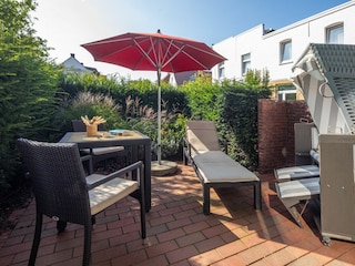 Norderney / Haus Lehmann Up anner Siet - Terrasse