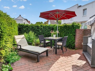 Norderney / Haus Lehmann Up anner Siet - Terrasse