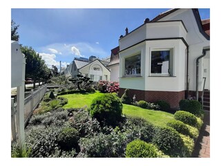 Blick in den Vorgarten