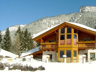 Winteransicht Haus