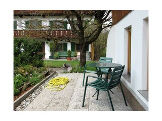 Ferienwohnung Rupprechter - Terrasse