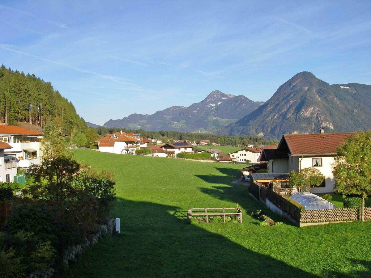 Blick vom Schlafzimmer einer Ferienwohnung