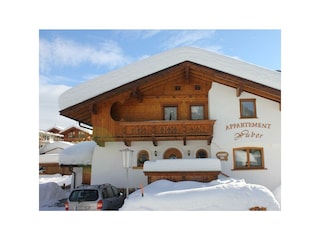 Appartement Huber - weitere Winter Hausansicht