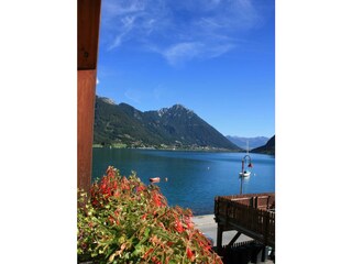 Balkonblick von der Seite