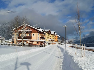 Einfahrt in den Ort Pertisau