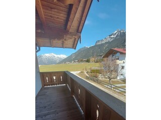 Aussicht vom Balkon