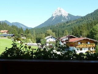 Ferienwohnung Guffertblick -  Balkon mit Ausblick