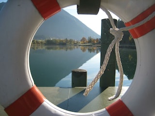 Blick durch den Rettungsreifen