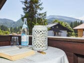 Westbalkon mit Unterberg - wunderschön abends