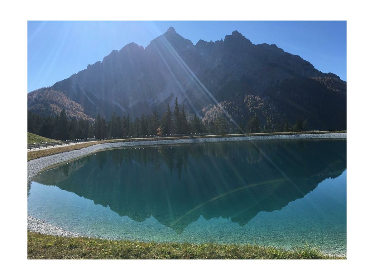 Königin Serles versunken im Speichersee