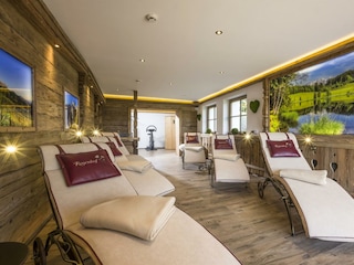 Rosenhof Wellnessbereich mit Gym & Infrarotkabine