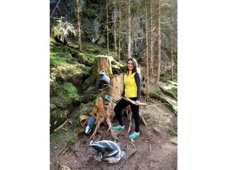 Bogenschießen am hauseigenen Bogenparcours