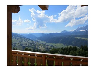 Panorama-Blick aus allen Zimmern !