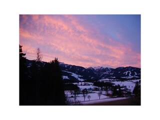 Dämmerung vom Balkon