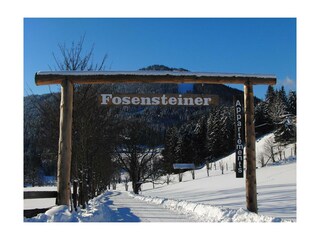 Zufahrt Fosensteiner