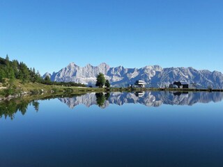Reiteralm mit Blick auf das Dachsteinmassiv