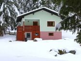 Ferienhaus im Winter