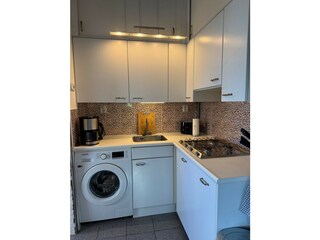 Küche mit waschmaschine