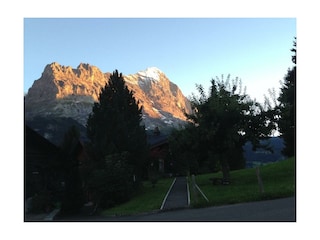 Enjoy stunning views of Eiger