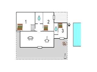 Villa Kucica floor plan