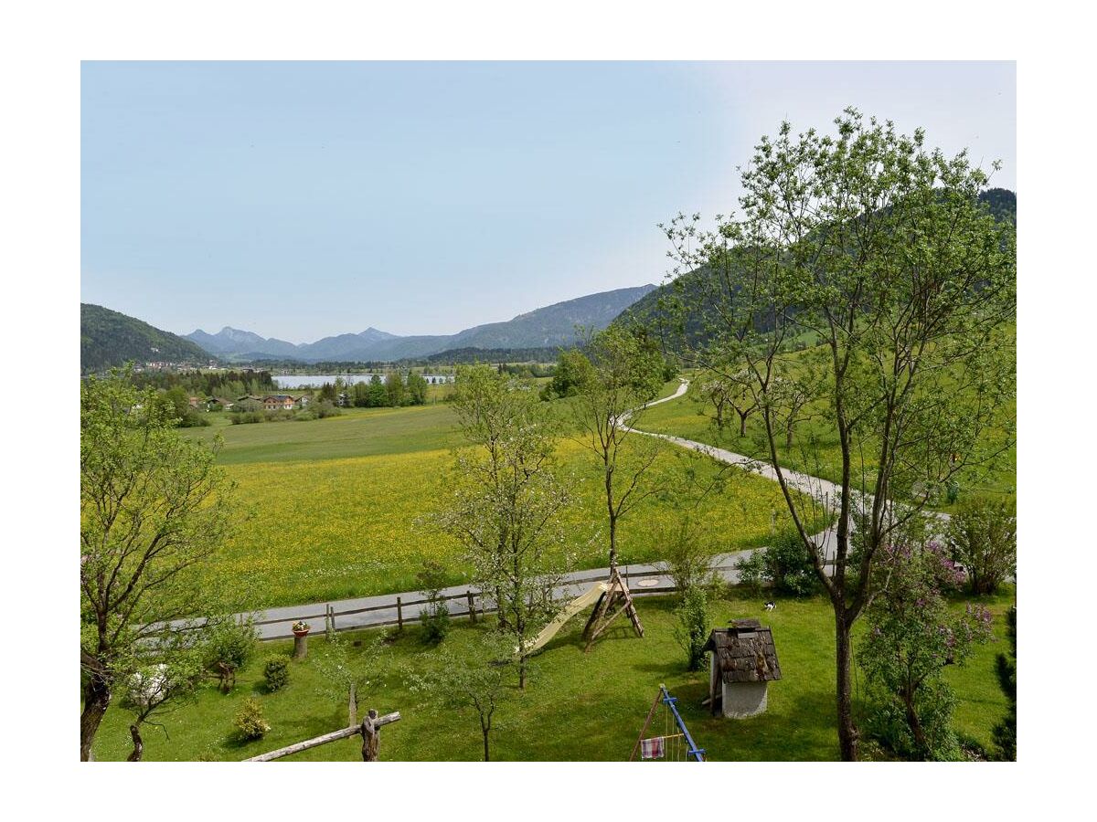 Sattlerhof Walchsee - Aussicht im Sommer