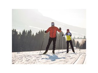 Kaiserwinkl, Winter, Langlaufen