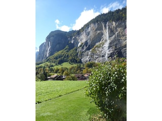 Aussicht Fewo Staubbachfall