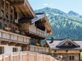 Chalets alle drei aussen Sommer