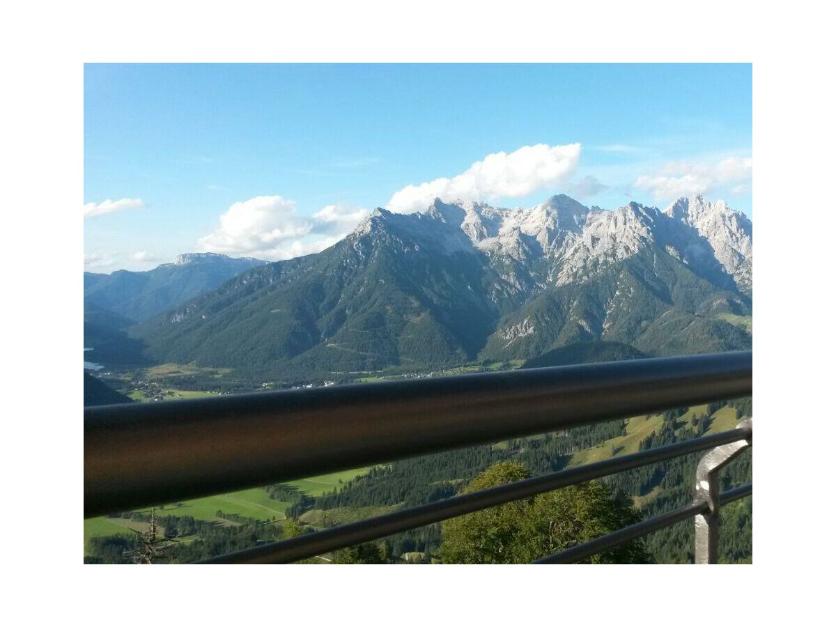 Buchensteinwand Blick auf die Loferer Steinberge