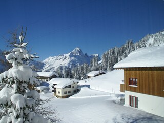 Aussicht Haus Rothorn