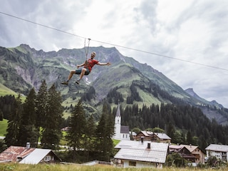 Flying Fox in Schröcken