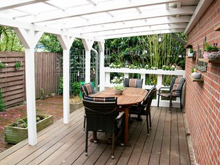 überdachte Terrasse Hus Anna